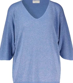 Glitter Top Blauw