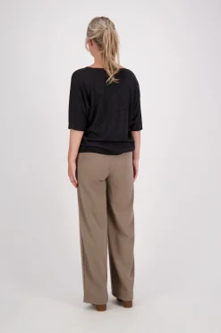 Glitter Top Zwart