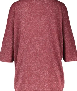 Glittertop Ros Rood