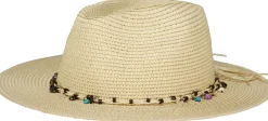 Hoed Emily Fedora Beige