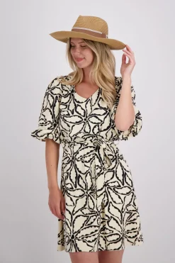 Hoed Sunset Bay Fedora Bruin