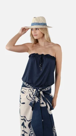 Hoedje Ponui Blauw