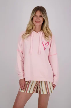 Hoodie This is my happy place Roze