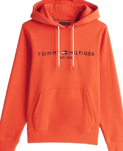 Hoodie Tommy Logo Oranje