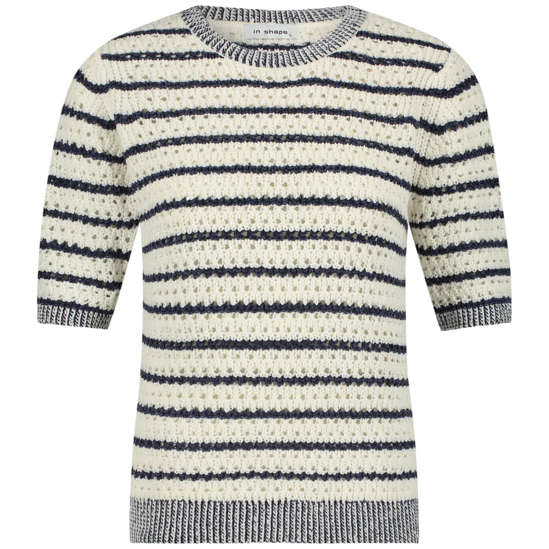 In Shape Pullover Inez Blauw | Gratis bezorging - Bomont.nl