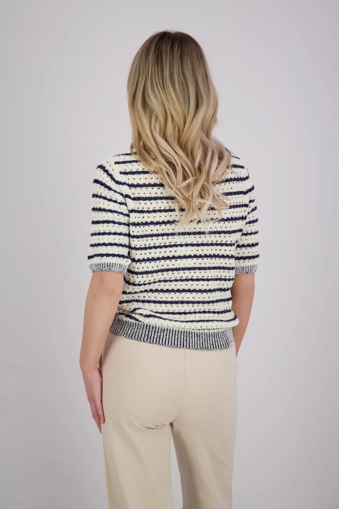 In Shape Pullover Inez Blauw | Gratis bezorging - Bomont.nl