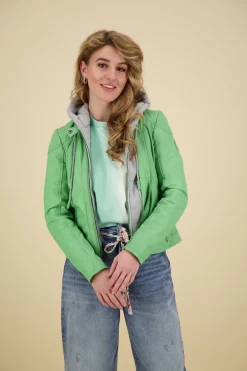 Jas April Groen