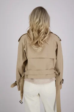 Jas Crop Trend Beige