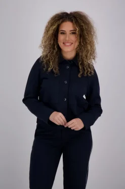 Jas Donkerblauw