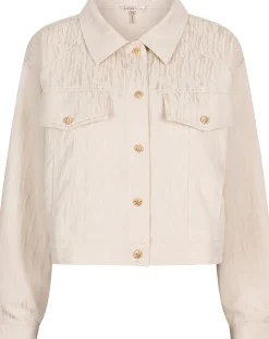 Jas Jacquard Beige