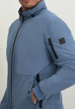 Jas Plain Blauw