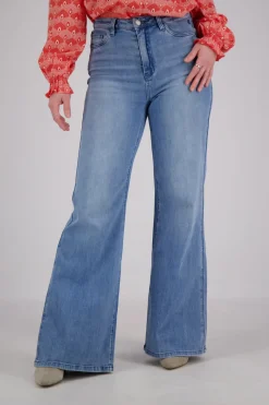 Jeans Ana Flared Blauw