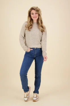 Jeans Angie Donkerblauw