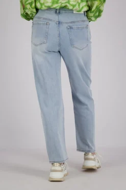 Jeans Embroidery Blauw
