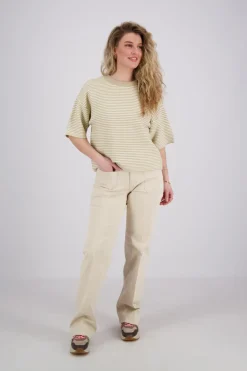 Jeans Eve Pocket Beige