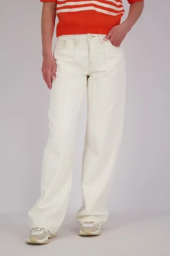 Jeans Lucy Wide Leg  Wit