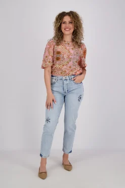Jeans The Buzz Boyfriend Blauw