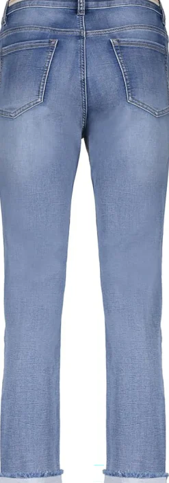 Jeans Turn-up Blauw