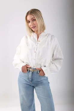 Jenna Blouse Embroidery Wit