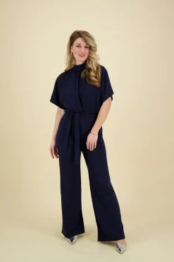 Jumpsuit Girl Donkerblauw