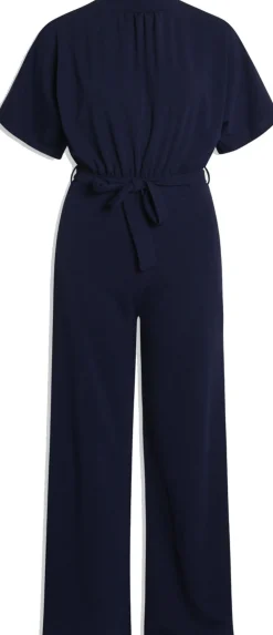 Jumpsuit Girl Donkerblauw
