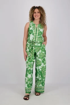 Jumpsuit met Design Groen
