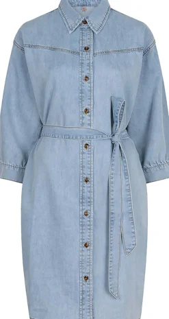 Jurk denim Blauw