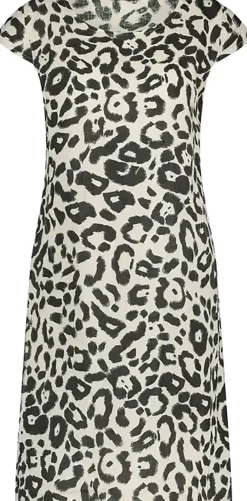 Jurk Fien Leopard Beige