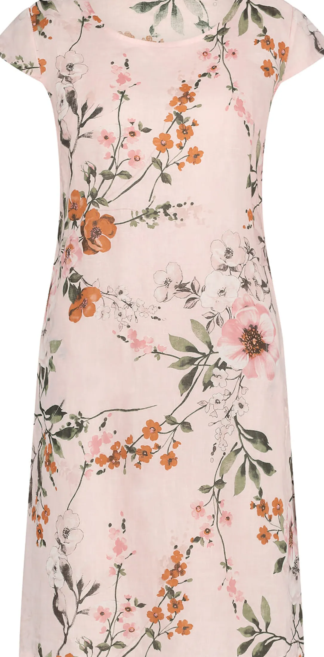 Jurk Fien Romantic Flower Roze