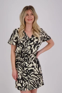 Jurk Karina Bruin