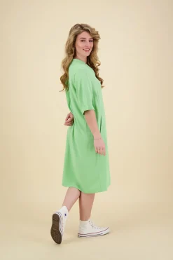 Jurk Lin Groen