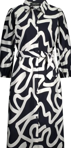 Jurk Louise Blauw