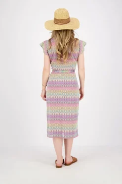 Jurk Rosy Midi Roze