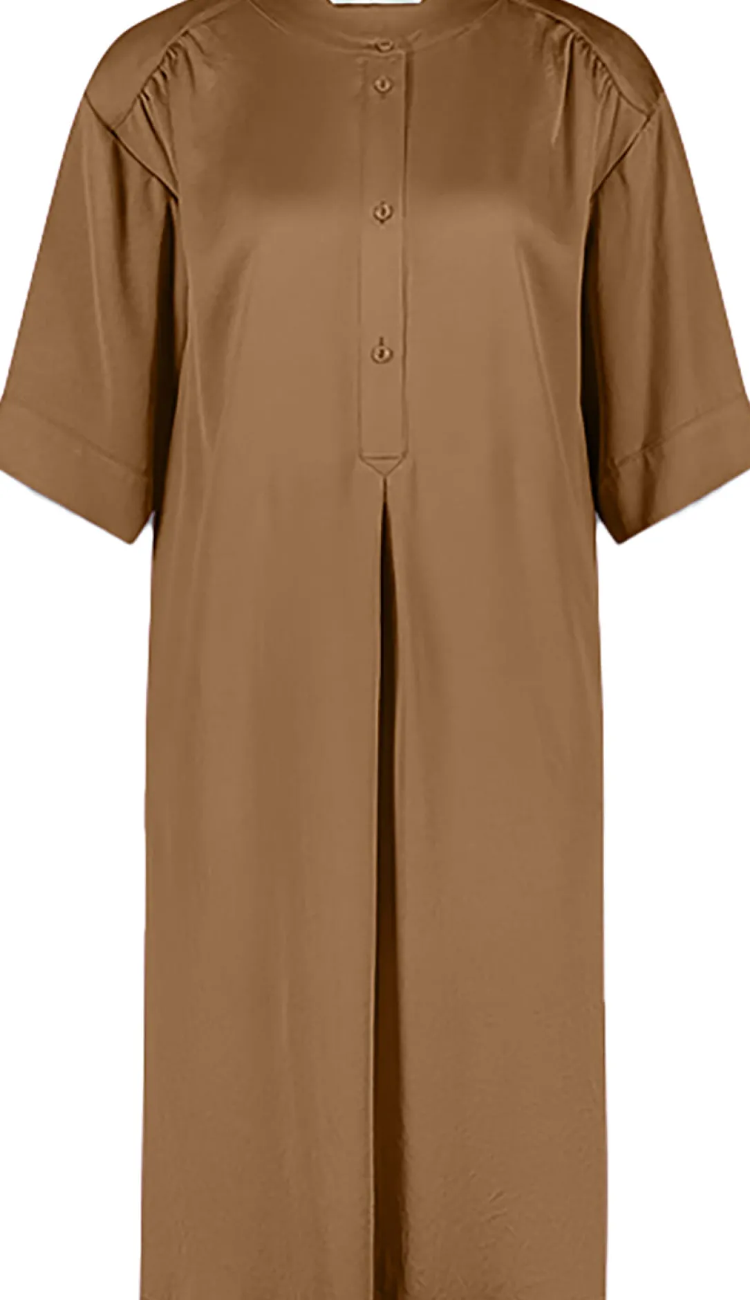 Jurk Silky Touch Bruin