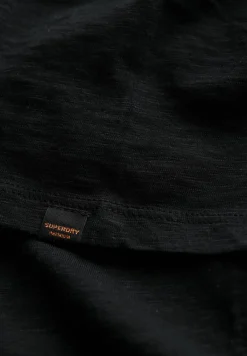 Jurk Slub Wrap Zwart