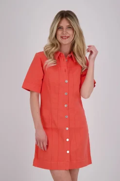 Jurk Violetta Rood