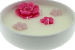 Kaars Bloem Margo Roze