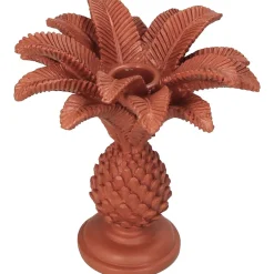 Kandelaar Stick Palm Tree  Rood