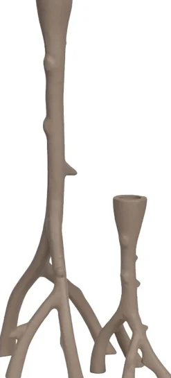 Kandelaar Trigger L Taupe Bruin