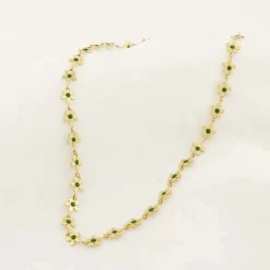 Ketting Bloemen Groen