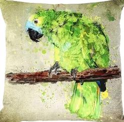 Kussen Amazona  Groen