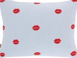 Kussen Bisous Blauw