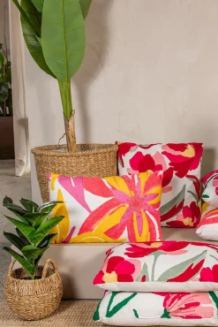 Kussen Bloemen Multi