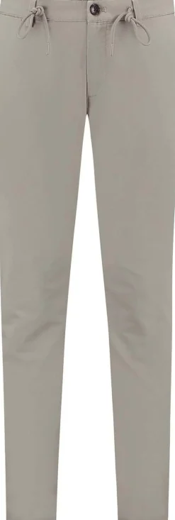 Lancaster Tapered Jogger Twill Knit Grijs