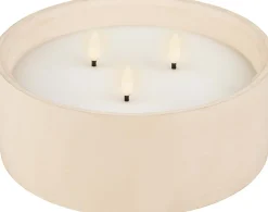 LED Kaars Buiten Crème