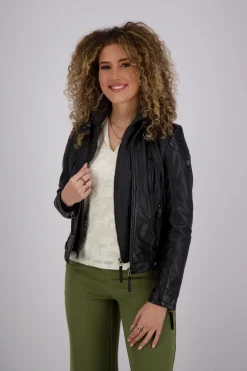 Leren Jas Cacey Zwart