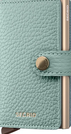 Miniwallet Pebble Sea Green Groen