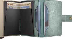 Miniwallet Pebble Sea Green Groen