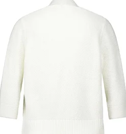 Openvallend Vest Wit