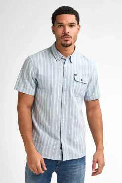 Overhemd AOP Blauw